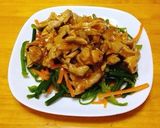 野菜炒めの上に鳥もも肉ドーン！作り方7写真