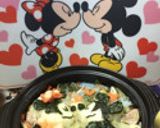ミッキーミニーのラブラブみぞれ鍋♡作り方8写真
