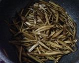 簡単！絶品♪ご飯が進む甘辛きんぴらゴボウ作り方5写真