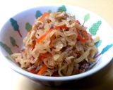 簡単！激ウマ！豚挽き肉と切干大根の煮物作り方4写真