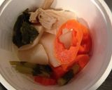 カブと人参とエノキのスープ♡作り方3写真