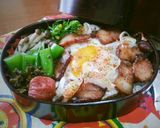 男子が喜ぶ『今治焼豚玉子飯』わっぱ弁当♪作り方6写真