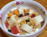 フルーツざっくりカリカリ朝ごはん作り方5写真