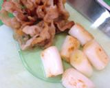 鴨蕎麦ならぬ豚蕎麦♪作り方4写真