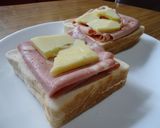 簡単ランチ☆イタリアンホットサンドNo2作り方6写真