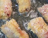 【石橋】リゾットで肉巻きライスコロッケ！作り方2写真