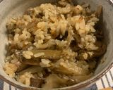 絶品！鶏ごぼうときのこの炊き込みごはん作り方10写真