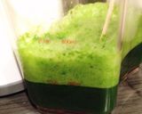 ほうれん草の青汁入り豚肉パスタ♡作り方1写真