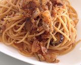 残り物で☆豚肉トマトナスのパスタ作り方6写真