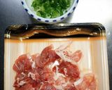 豚の塩ダレ丼作り方1写真