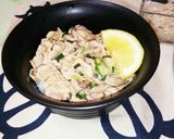 豚の塩ダレ丼作り方5写真