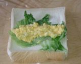 食べやすぃくるくる卵サンド´∀`*)v"作り方7写真