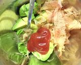 まな板不要✰アボカドの和カレートースト作り方2写真