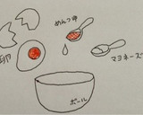 丸型でできる!卵1個の簡単麺つゆ卵焼き♡作り方1写真