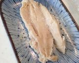 ササミとほうれん草noマカロニサラダ作り方3写真