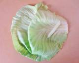 肉野菜炒めのキャベツ巻き作り方1写真