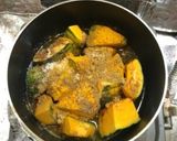 かぼちゃの南インド系サブジ作り方4写真