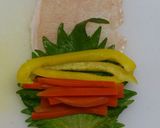 おろしポン酢で青じそとパプリカの肉巻き☆作り方3写真