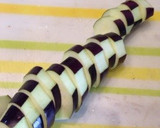 簡単 なすと厚揚げの煮物作り方1写真