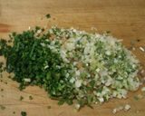 超簡単で超美味しい♪野蒜のなめろう♪作り方2写真
