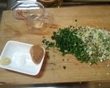 超簡単で超美味しい♪野蒜のなめろう♪作り方3写真