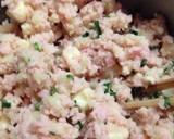 魚肉ソーセージのぽってりバーグ作り方2写真