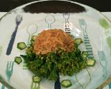 【松橋】超簡単！春の菜の花なめ茸のせ作り方5写真