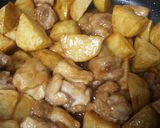 じゃがいもと鶏肉のみそ甘辛絡め作り方4写真