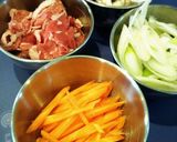 キムチとダシダのおから煮作り方1写真