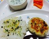 ふわふわの豆腐ハンバーグ〜離乳食後期〜作り方4写真