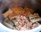 ふきと厚揚げの煮物作り方4写真
