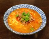 本格派、風味香る白胡麻担々麺作り方8写真
