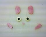 ジブリ❈キャラ弁【千と千尋】坊ねずみ作り方2写真