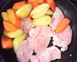 フライパンひとつ❤鶏肉デミグラスソース煮作り方7写真
