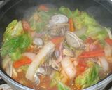 あさりと春野菜のトマト煮込み作り方8写真