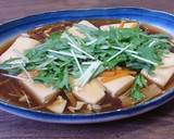 簡単！豆腐の和風きのこあんかけ作り方4写真