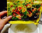 海老とインゲンのジョン(チヂミ)作り方2写真