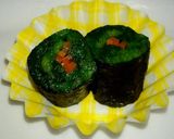 お弁当に1品♡ ホーレン草の海苔巻き作り方6写真