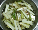 めんつゆで簡単♪旬の食材うどのきんぴら作り方2写真