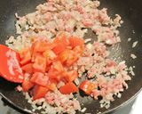 トマトソースで☺イタリアン麻婆作り方6写真