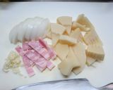 ＊春限定＊筍と新玉ねぎのトマトグラタン作り方1写真