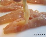チーズtoごまnoチキンささ身カツ作り方2写真