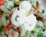 粉ふきいもサラダ作り方4写真