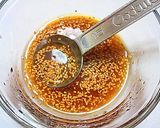 ゆで鶏で～ 韓国風ドレッシングのサラダ作り方4写真