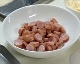 餃子の皮で子供も簡単ピザ♪作り方1写真