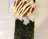 唐揚げ一つで美味しすぎる簡単おにぎり！作り方3写真