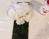 唐揚げ一つで美味しすぎる簡単おにぎり！作り方4写真