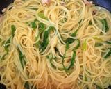 フライパン一つで簡単☆塩辛パスタ作り方3写真