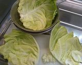 お弁当にミートボールの春キャベツロール作り方1写真