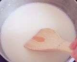 ｽﾞﾎﾞﾗ♡あったかﾄﾛﾄﾛ牛乳もち♡作り方1写真